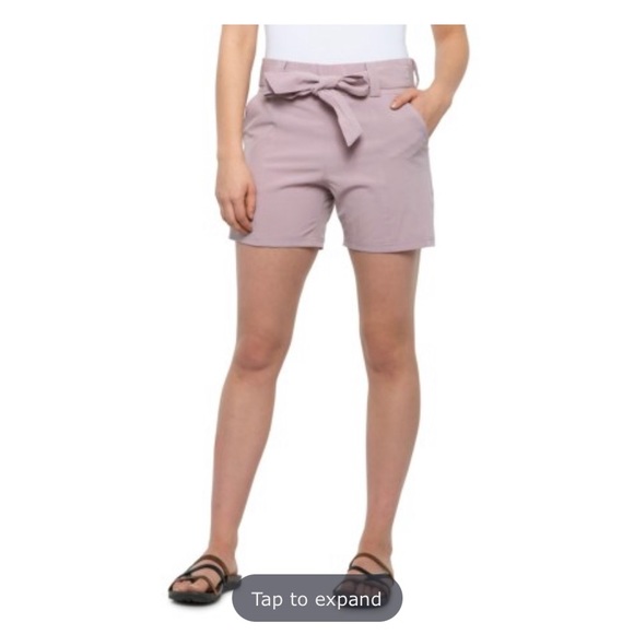 Tie waist shorts - Picture 6 of 7